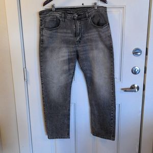 Gray Levi 502 jeans